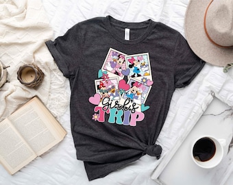 Girls Trip 2025 Shirt, Disney Girls Vacation Shirt, Besties Trip 2025 Shirt, Walt Disney Shirts, Disney Family Trip 2025 Shirt, Gift, Girl
