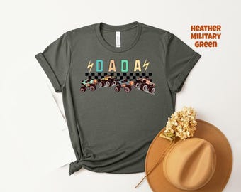 Monster Truck Dada Shirt, Fathers Day Shirt, Monster Truck Dad Shirt, Family Birthday Party Shirt, Monster Truck Shirt, Car Lover, Dada Gift