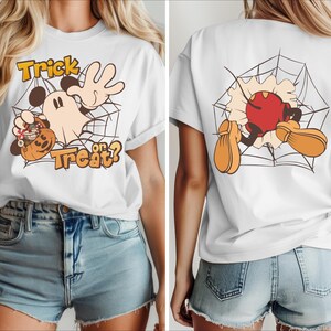 Retro Mickey Halloween 2024 Shirts, Mickey Minnie And Friends Halloween Shirt, Halloween Party Shirt, Disney Halloween Shirt, Halloween Tee