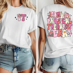 Physical Therapist Shirt, In My Physical Therapist Era, Pt School Shirt, Physical Therapy Shirt, Pt Pocket Shirt, Pt Student Gift, Therapist
