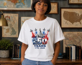 American 250th Anniversary Shirt, Patriotic Freedom Sweatshirt, Hoodie, USA 250 Years Independence Tee, 1776–2026, Fighter jets, blue angels