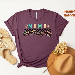 Monster Truck Mama Shirt, Mothers Day Shirt, Monster Truck Mom Shirt, Family Birthday Party Shirt, Monster Truck Shirt, Car Lover, Mama Gift