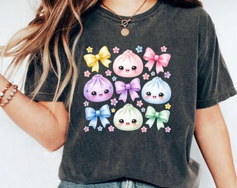 Axolotl Shirt, Dumpling Shirt, Animal Lover Tee, Axolotl Gifts, Axolotl Birthday Shirt, Cute Axolotl Shirt, Gifts for Her, Cute Dumpling