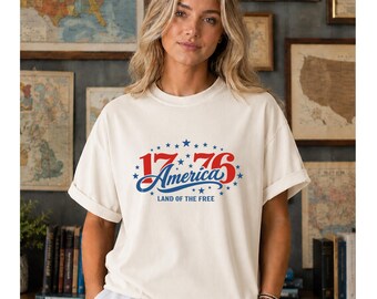 America 250th Anniversary Shirt, 1776 America Land of The Free, Patriotic Freedom Sweatshirt, Hoodie, USA 250 Years Independence Apparel