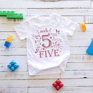5th Birthday Shirt Girl,5th Birthday Outfit Girls, Fifth Birthday Outfit Girl, 5th Birthday Shirt, Girls 5th Birthday Shirt, Girls Birthday