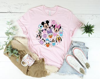 Mickey and Friends Shirt, Disney Friends Shirts, Mickey Mouse Shirt, Disney World Shirt, Mickey and Minnie, Disney Shirts, Mickey Mouse