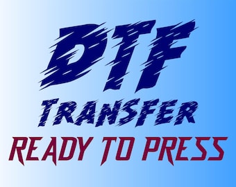 Dtf Transfer only, Ready To Transfer Vinyl
