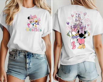 Minnie And Daisy Besties Shirt, Disney Girls Adventure Tee, Magic Kingdom Shirt, Disney Friends Matching Tee, Besties Shirt, Best Friends