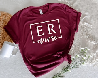 Emergency Nurse Shirt ,Gift for Nurses, Nursing Shirt, Nurse Life, Registered Nurse, RN Shirt, Nurse Shirt, Nurse Tee, Nurse T Shirt