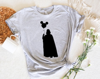 Darth Vader Mickey Balloon T Shirt - Disney Star Wars T-shirt - Star Wars Gift Idea - Star Wars Lover T Shirt