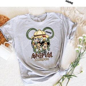 Animal Kingdom Custom Name Shirts, Disney Animal Kingdom Shirts, Animal Kingdom Family Matching Shirt, Disney Trip, Mickey Animal KingdomTee