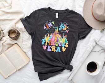 In My Princess Era Shirt, Disneyworld Princess Girl Shirt, Princess Birthday Trip, Disney Princess Matching Shirt, Princess Eras Tour Shirt