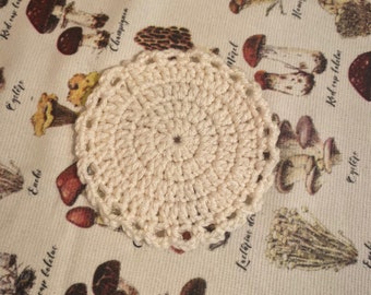 Crochet Pattern Dainty Coaster Easy to make Beginner Crochet