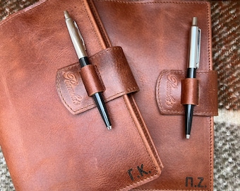Handmade high quality Genuine leather Notebooks with Personal Engraving