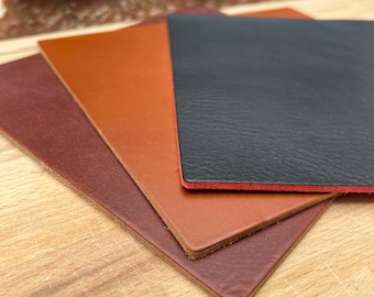 Handmade Genuine leather mousepad with engraving