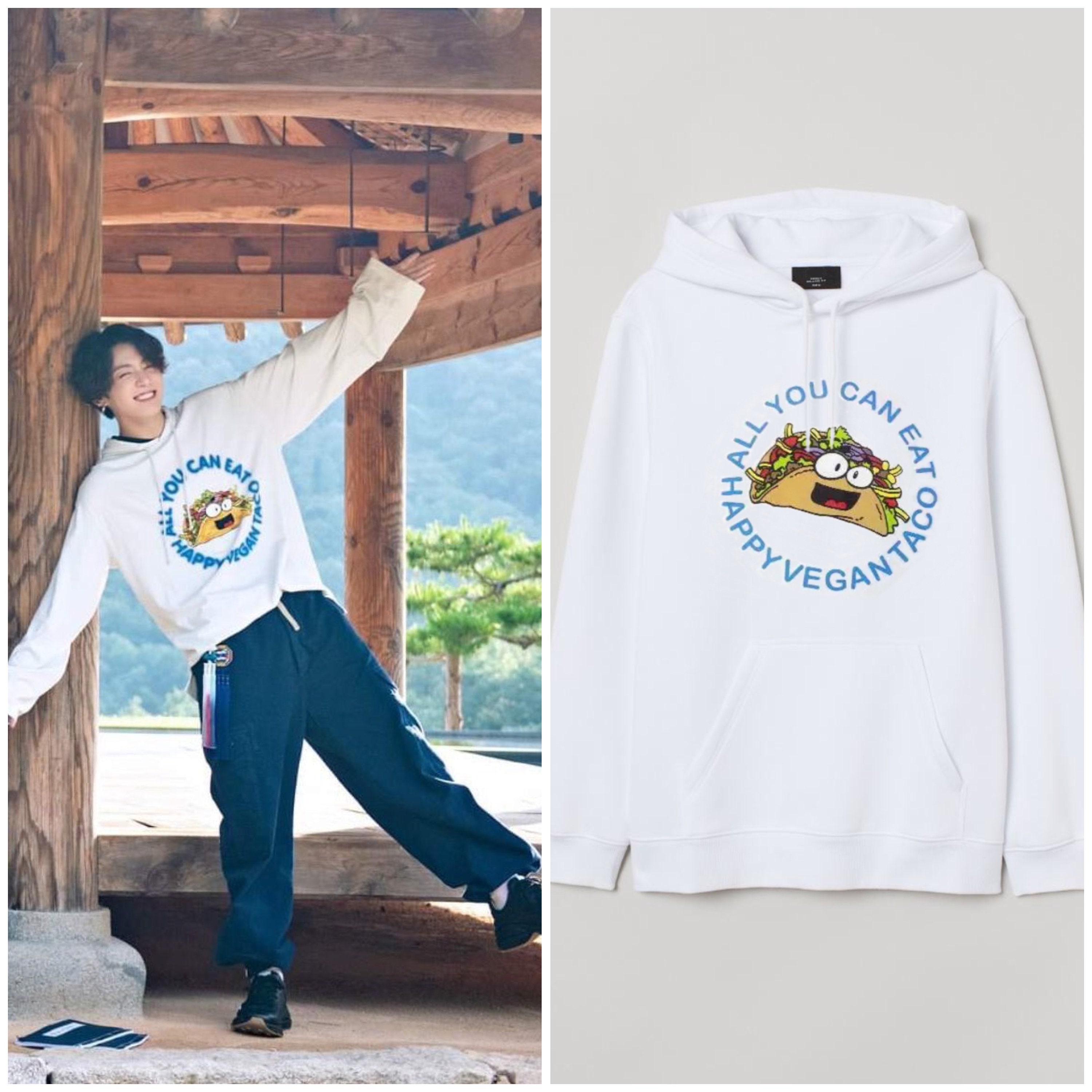 BTS Jungkook-Inspired All You Can Eat Hoodie