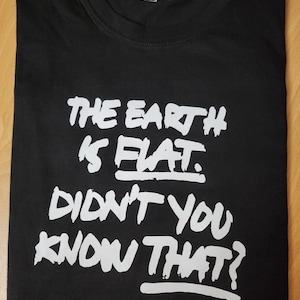 Earth is flat, didn&#39;t you know? Yoongi Busan Concert T-shirt