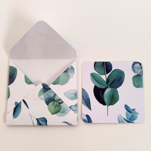 Tiny envelopes with notecard 8pk - Australian Flora