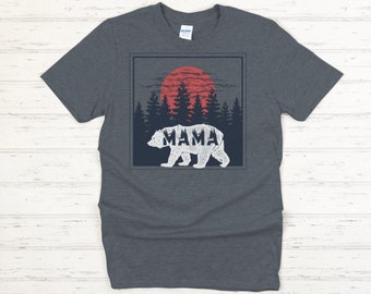 Mama Bear Shirt, Mother Bear Shirt, Mother's Day Gift, Mama Bear Gift, Momma Bear Shirt, Animal Lover, Gift for Mom, Family Bear Shirt