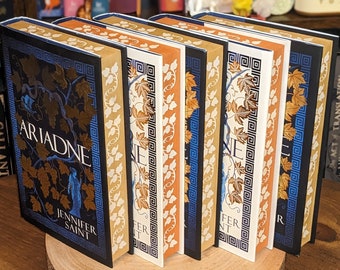 Ariadne by Jennifer Saint  hand painted edge books gift special edition