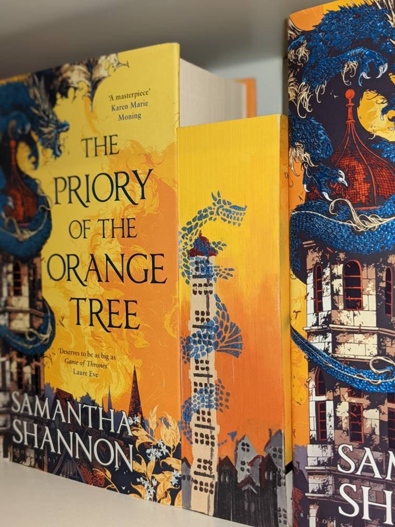 The Priory of the Orange Tree by Samantha Shannon Custom Etsy