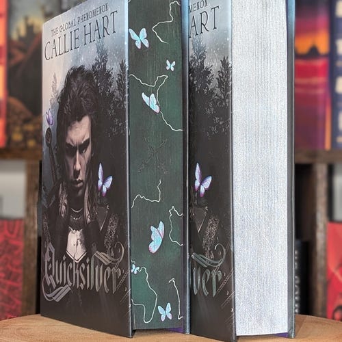 Quicksilver Callie Hart サイン入 限定1500 QUICKSILVER: COLLECTOR'S SIGNED LIMITED EDITION HARDCOVER 1/1500