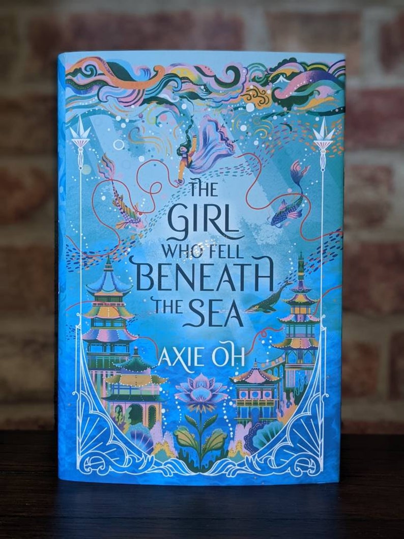SIGNED the Girl Who Fell Beneath the Sea by Axie Oh Custom Etsy