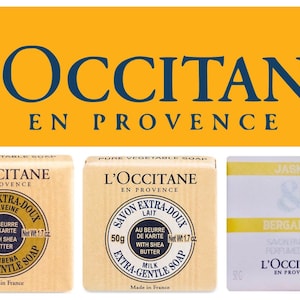 L’Occitane Mixed Soap Collection 3 x 50g Paper Wrapped
