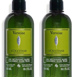 L&#39;occitane Verveine Hand Wash 2 x 300ml Bottles - 600ml