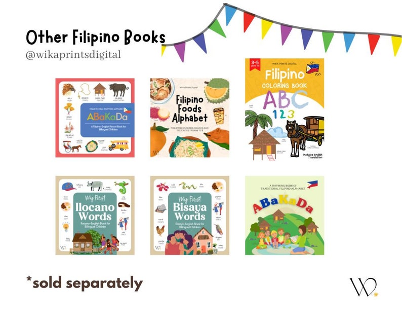My First Filipino Book (43 Pages) | Filipino English Book for Bilingual ...