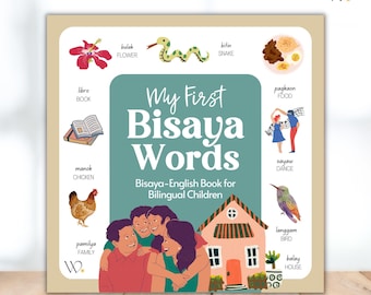 My First Bisaya Book (43 Pages) | Bisaya English Book for Bilingual Children | Bisaya Book for Kids | Filipino Book for Kids