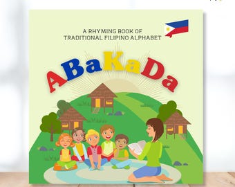 Abakada Rhyming Book Alphabet for Bilingual Learners | Tagalog Book for Kids | Filipino Book for Kids | Filipino English Book