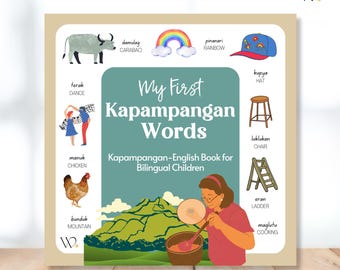 My First Filipino Book (43 Pages) | Filipino English Book for Bilingual ...