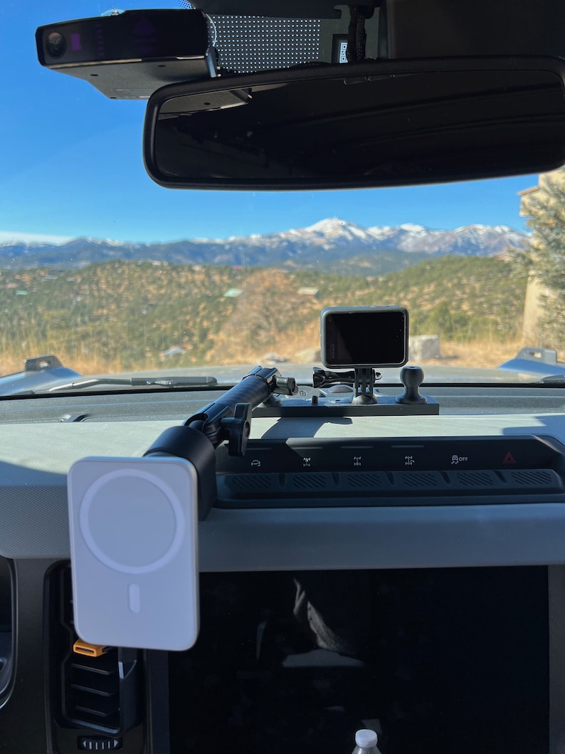 Bronco Dash Mount Accessory Rail 4quarter20 Bronco Dash Rail Etsy