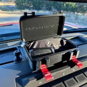 The Bronco Box - Dash-Mounted Utility Case with Accessory Mount