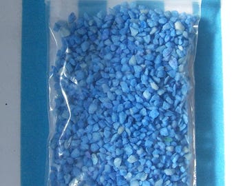 Gardening, Gravel, 12th Scale, Miniature, Blue, Scatter, Rockery, Garden Doll House, Railway, Diorama