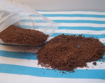 Dolls House, Gardening, 12th Scale, Soil, Earth, 9 Grams Bag, Scatter, Brown, Hand Crafted, Display, Decoration, Fairy Garden, Sale