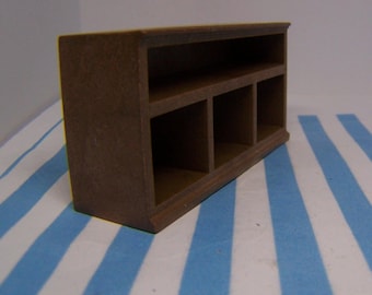 Sylvanian Families, Book Case, 16th Scale Miniature, Shelf Unit,  80's, Dolls House, Diorama, Vintage