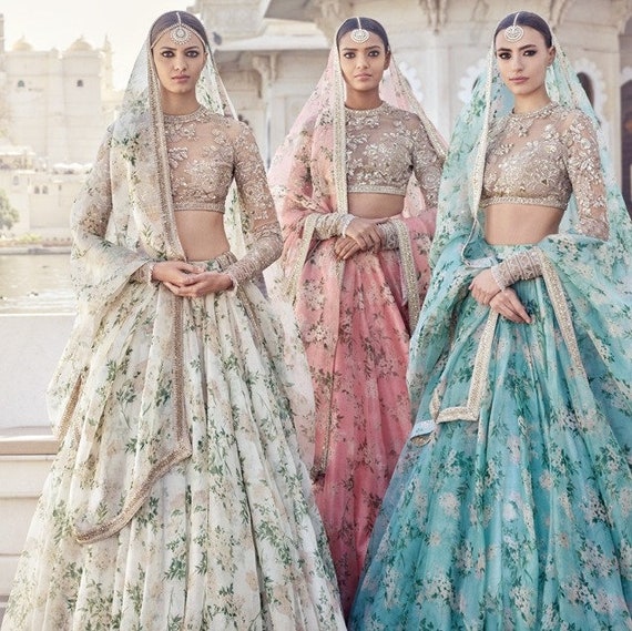 Sabyasachi top inspired lehenga