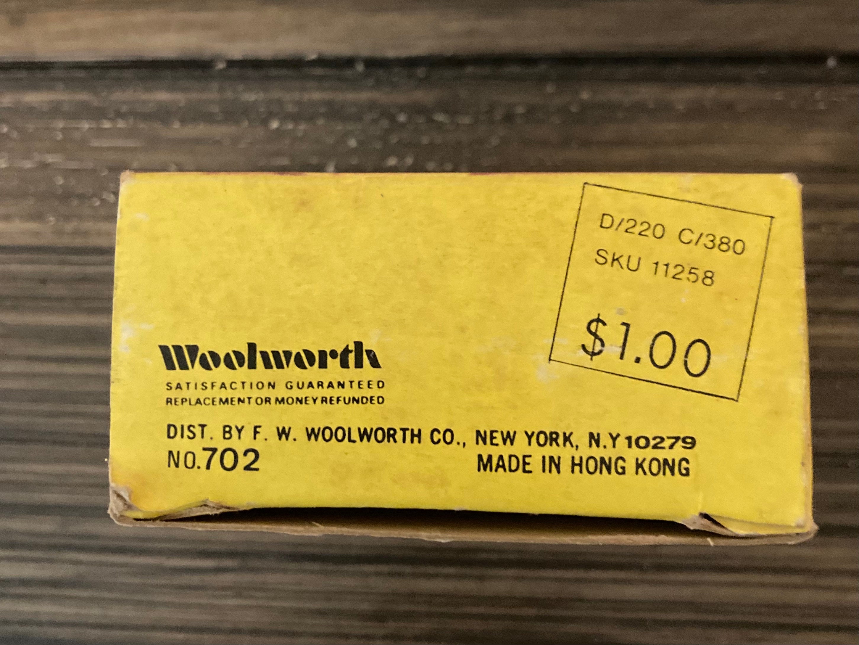 Vintage Woolworth Salt and Pepper Shakers Etsy