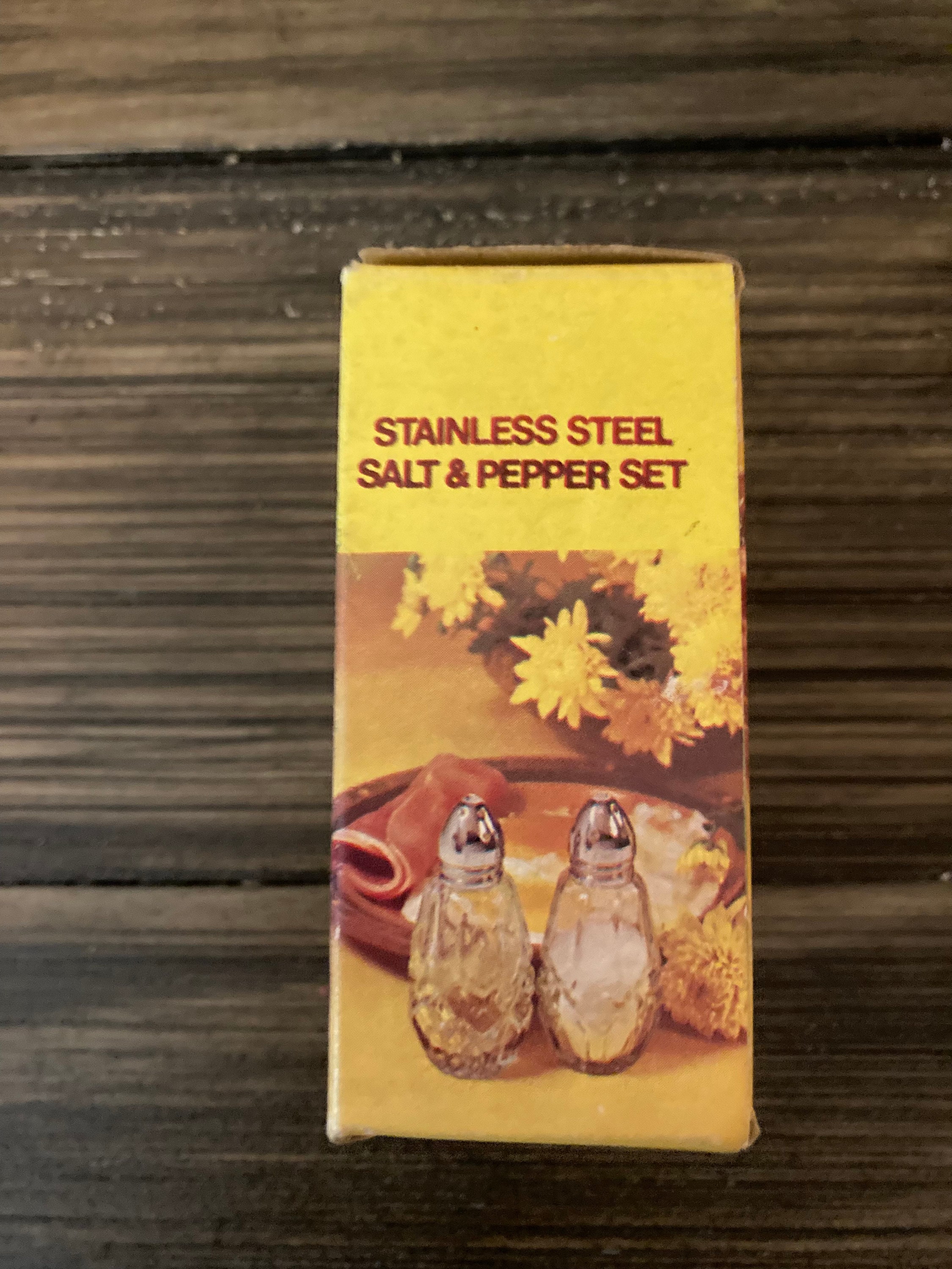 Vintage Woolworth Salt and Pepper Shakers Etsy