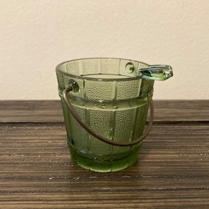 Glass Bucket Ashtray 