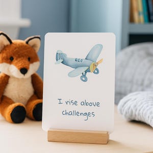 Tarjetas imprimibles de afirmaciones sobre el transporte para niños: Mentalidad positiva para estudiantes de primaria / Mentalidad de crecimiento, Rincón de la calma, Confianza diaria