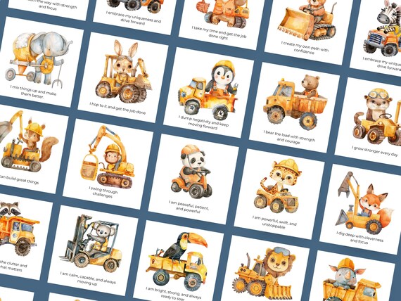 Lunchbox Note Cards - Construction Lunchbox Note Cards - Construction