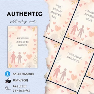 Verbundenheit & Zugehörigkeit – Affirmationskarten für Kinder | Druckbares SEL Tool für emotionales Wachstum und soziale Fähigkeiten