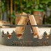 Custom Fire Pit Ring, Unique Hand Crafted Gift, 18