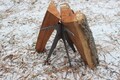 Vertical Fire Pit Grate, Campfire Stand, Log Holder, Fire Pit Stand for Campfires, Bonfire Stand, Wood Fire Stand, Log Teepee, Fire Starter