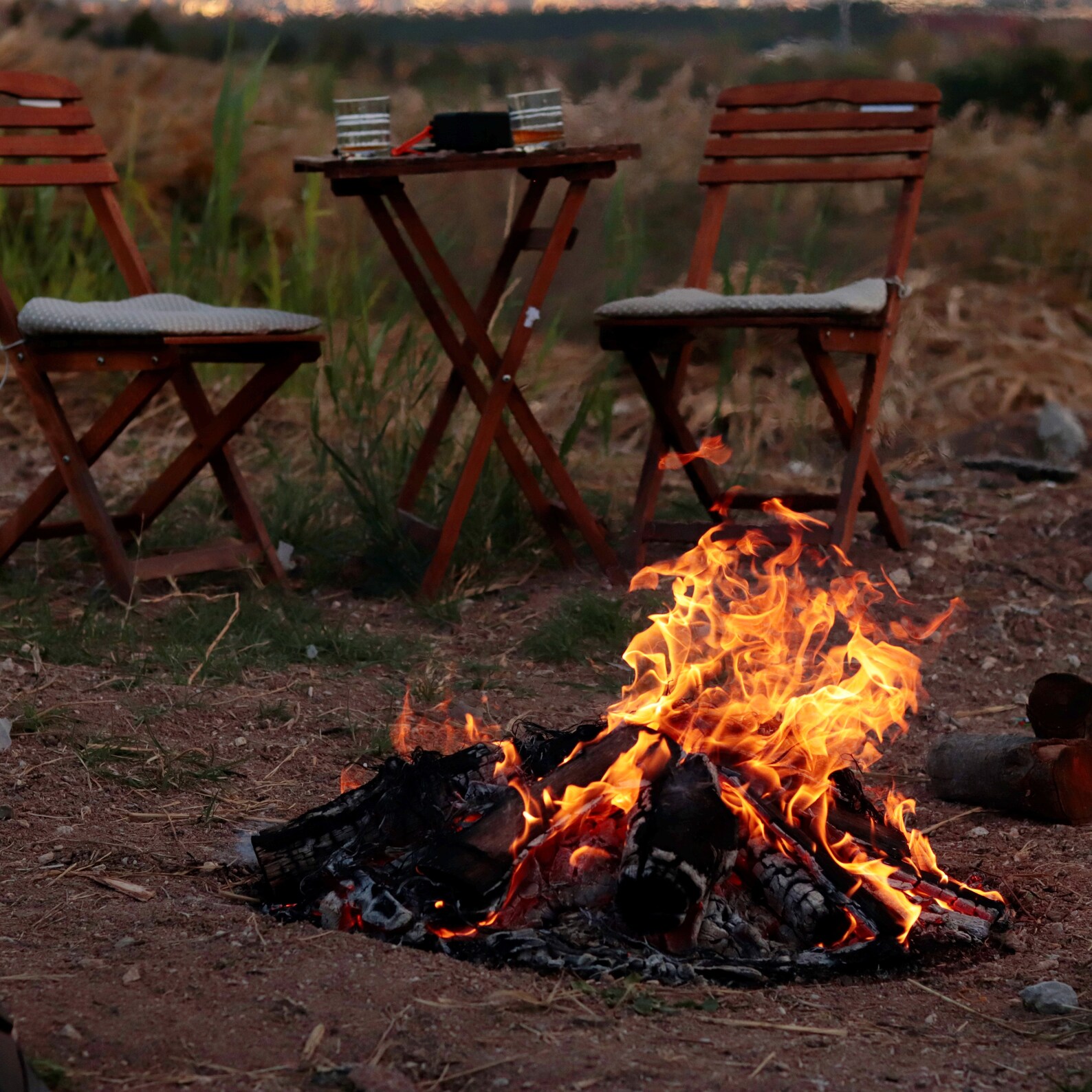 Adirondack Chair Fire Ring Campfire Fire Ring Camping Gift Etsy