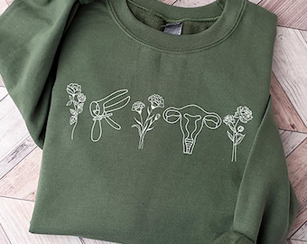 Minimalist OBGYN Nurse Midwife Sweatshirt, CNM OB Rn Crewneck, Obstetrics Fertility Nurse Sweater, Reproductive Endocrinologist Doula Gift
