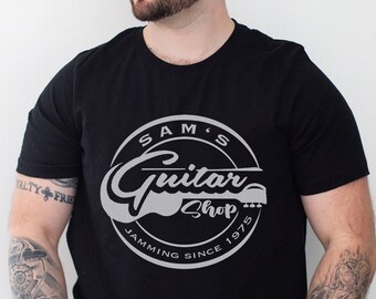 Guitar Shop T Shirt - Etsy